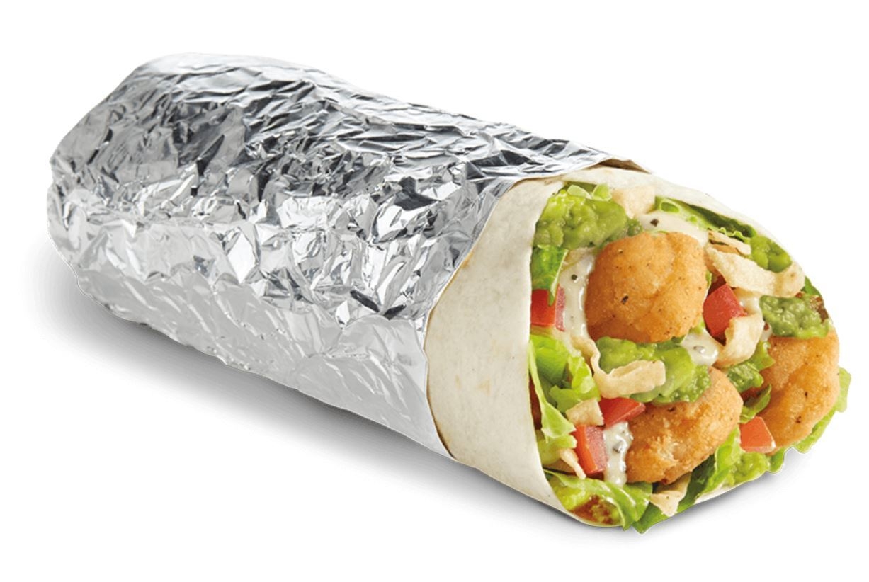 Del Taco Epic Crispy Chicken & Guac Burrito Nutrition Facts
