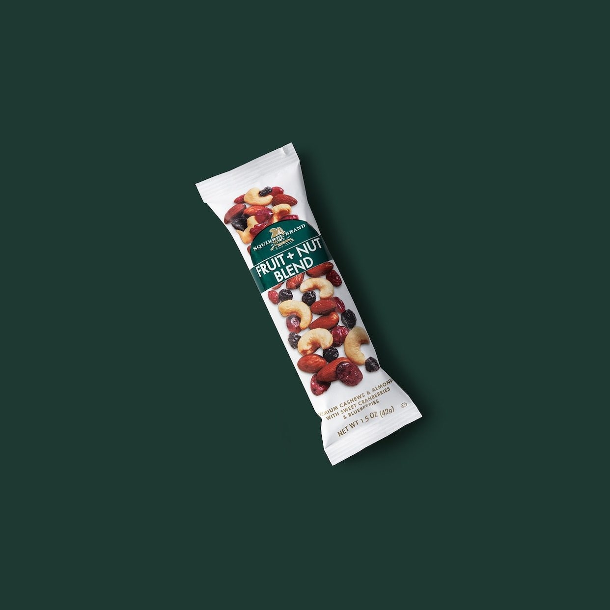 Starbucks Squirrel Brand Fruit & Nut Blend Nutrition Facts