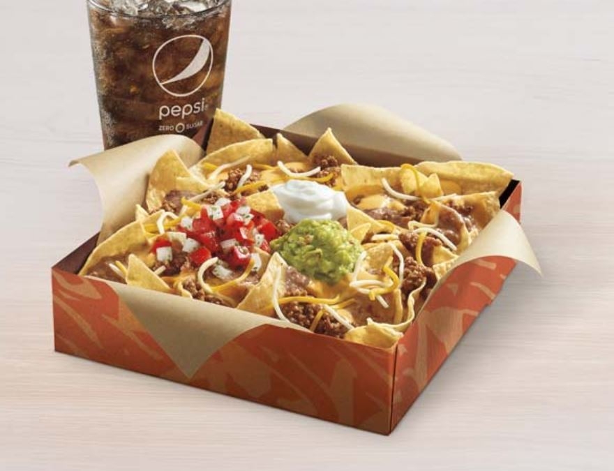 Taco Bell Grande Nachos Nutrition Facts