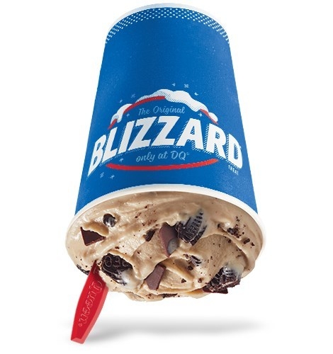 Dairy Queen Oreo Mocha Fudge Blizzard Nutrition Facts
