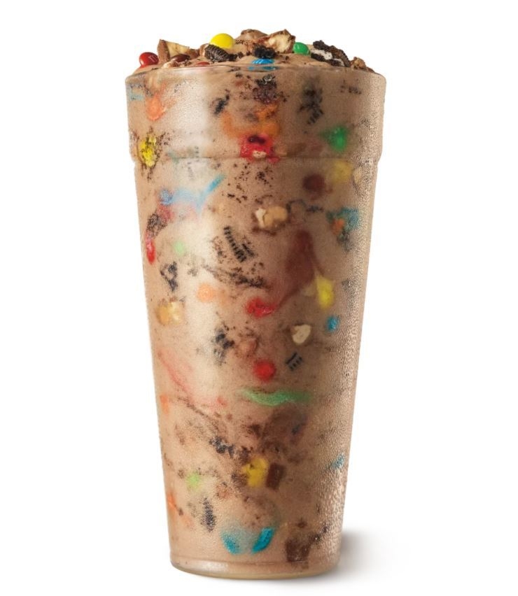Sonic Chocolate Trick or Treat Blast Nutrition Facts