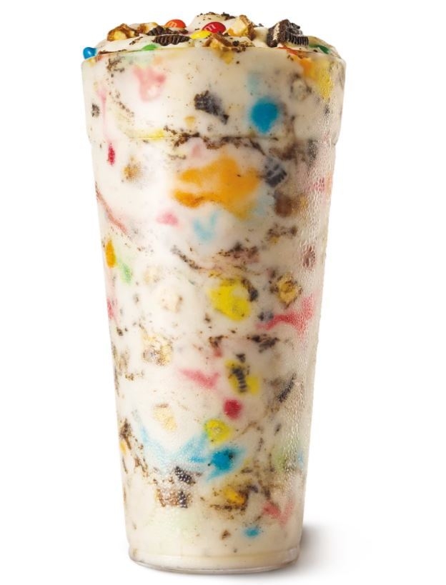 Sonic Vanilla Trick or Treat Blast Nutrition Facts
