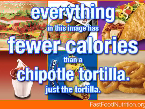 You Won't Believe How Many Calories Are In A Chipotle Tortilla