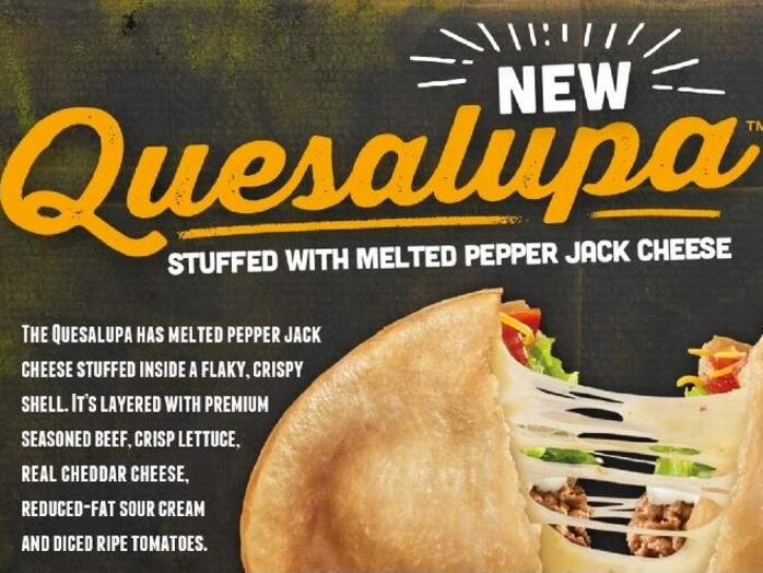 Taco Bell Quesalupa Nutrition Facts