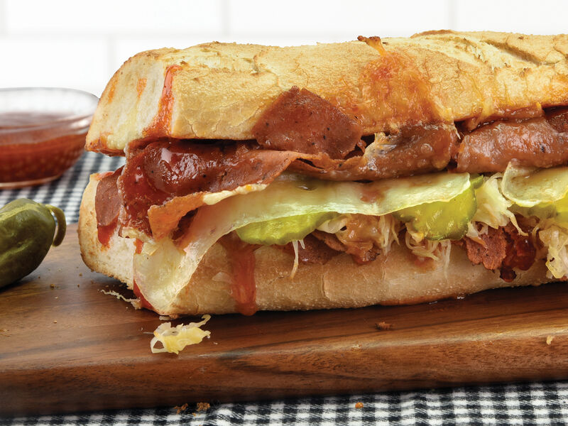 Quiznos to Test Plant-Based Corned Beef Sandwich