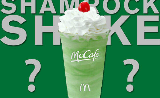What's in a McDonald's Shamrock Shake?