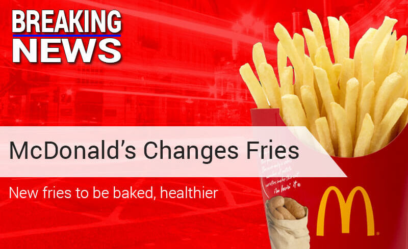 McDonald's To Make French Fries Healthier